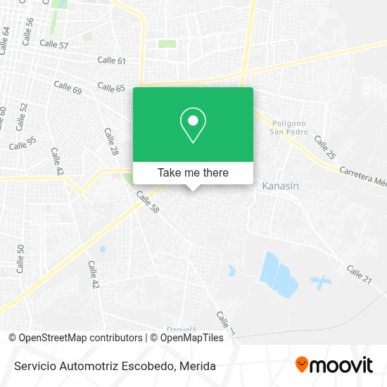 Servicio Automotriz Escobedo map