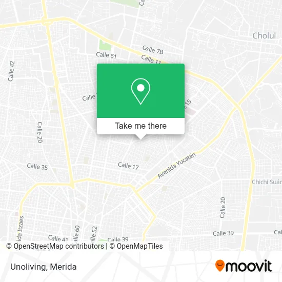 Unoliving map