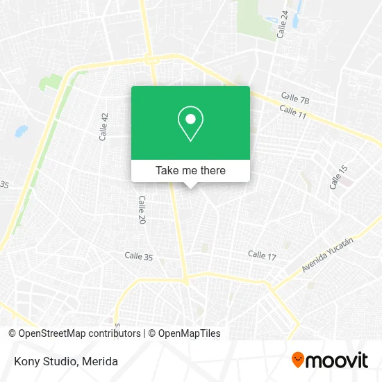 Kony Studio map