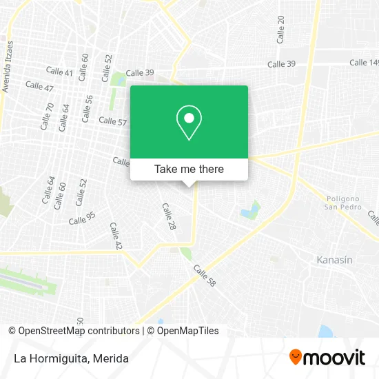 La Hormiguita map