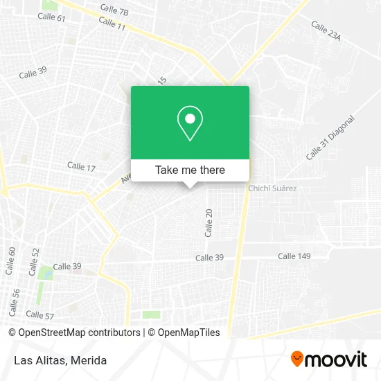 Las Alitas map