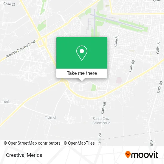 Creativa map