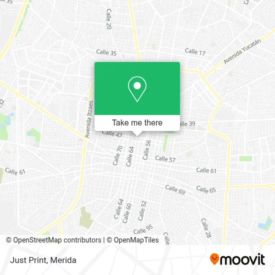 Just Print map