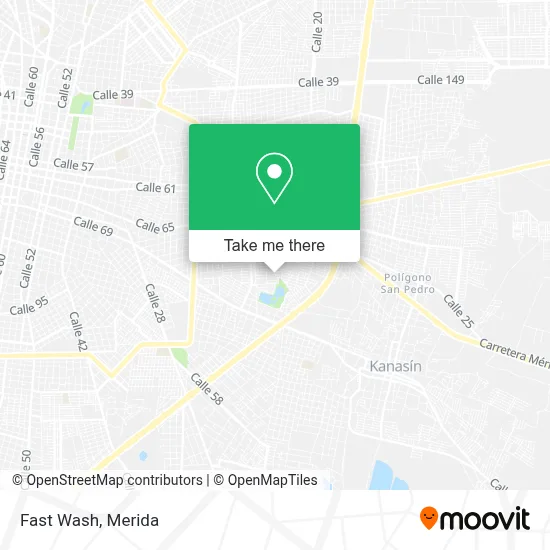 Fast Wash map