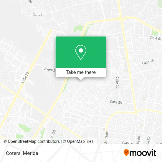 Coters map