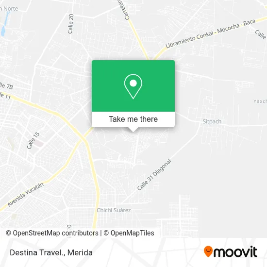Destina Travel. map