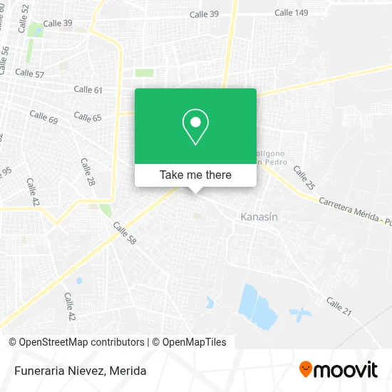 Funeraria Nievez map