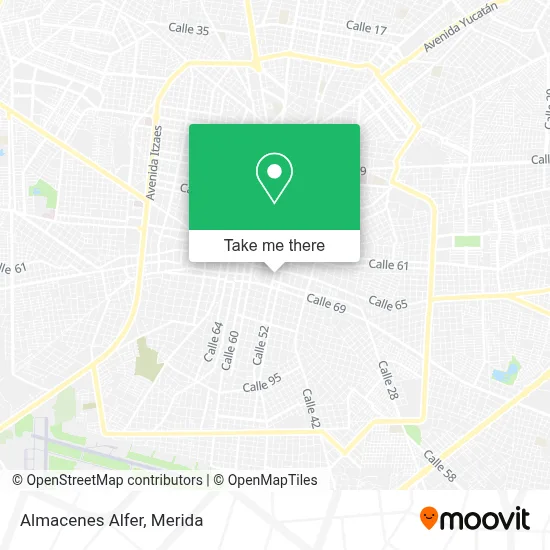 Almacenes Alfer map
