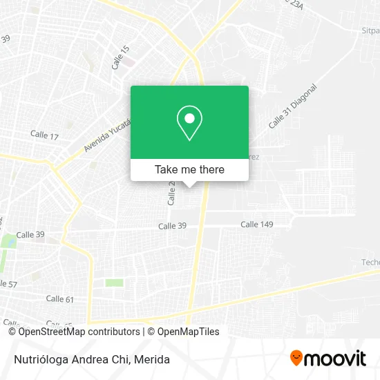 Nutrióloga Andrea Chi map