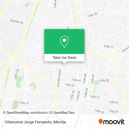 Villanueva Jorge Fernando map