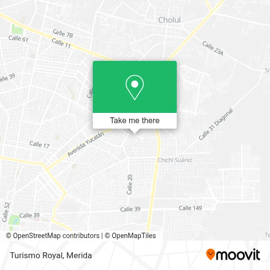 Turismo Royal map