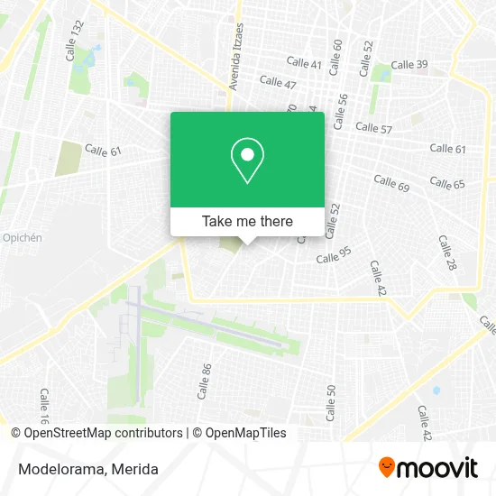 Modelorama map