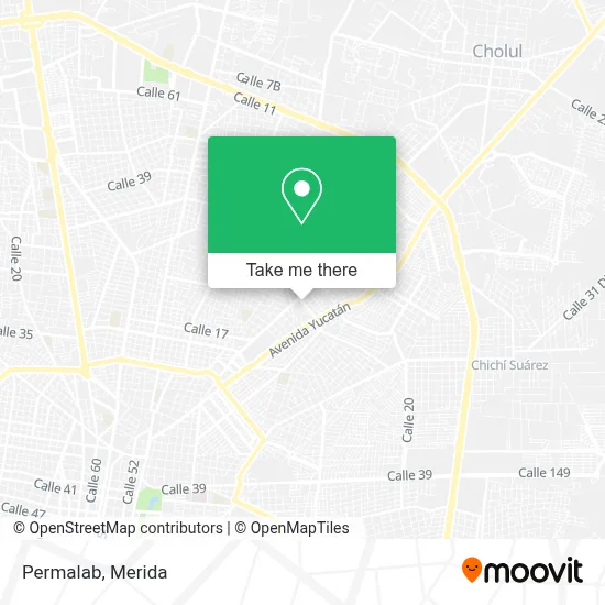 Permalab map