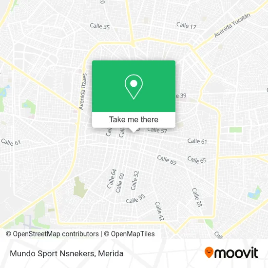 Mundo Sport Nsnekers map
