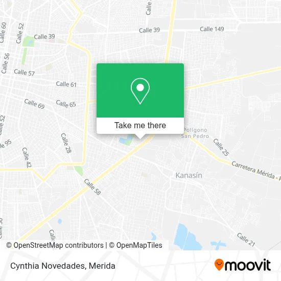 Cynthia Novedades map