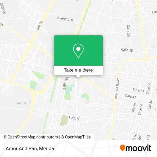 Amor And Pan map