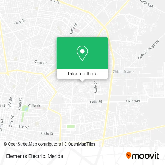 Elements Electric map