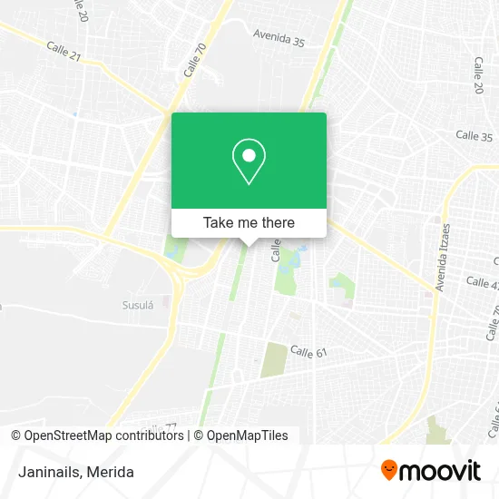 Janinails map