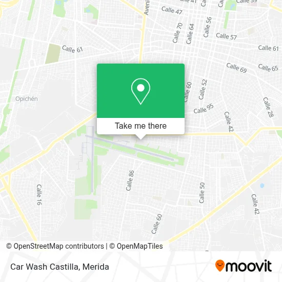 Car Wash Castilla map