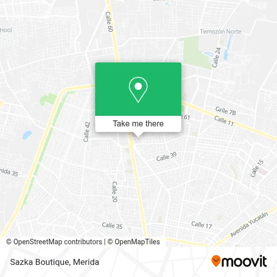 Sazka Boutique map