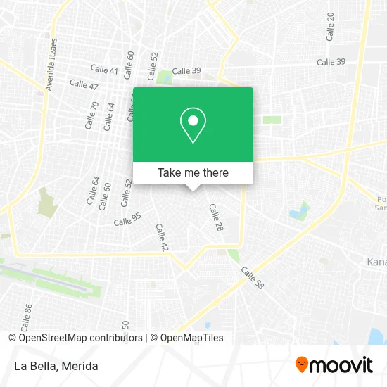 La Bella map