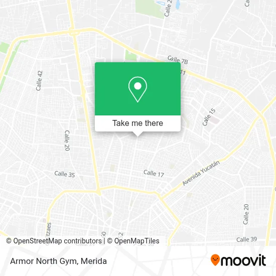 Armor North Gym map