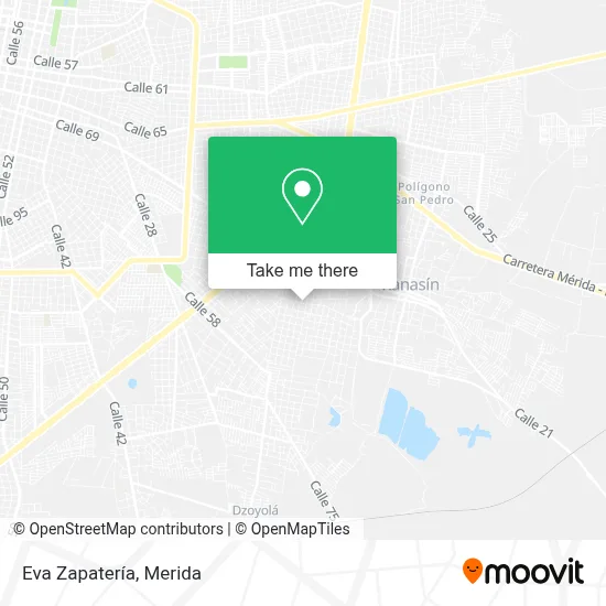 Eva Zapatería map