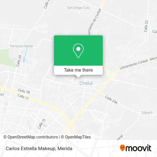 Carlos Estrella Makeup map