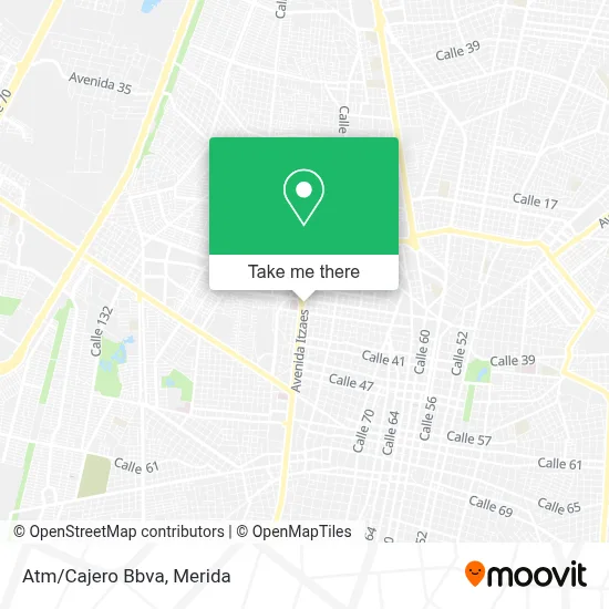 Atm/Cajero Bbva map