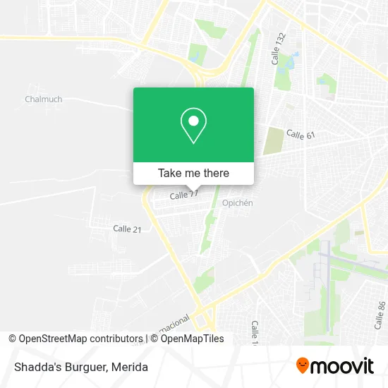 Shadda's Burguer map