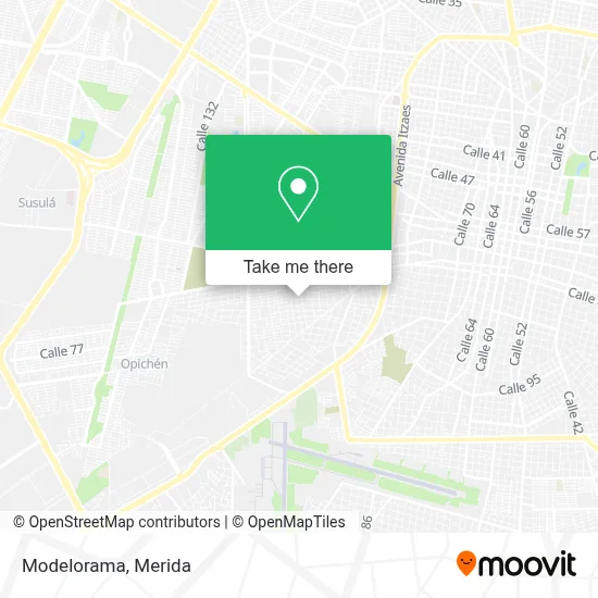 Modelorama map