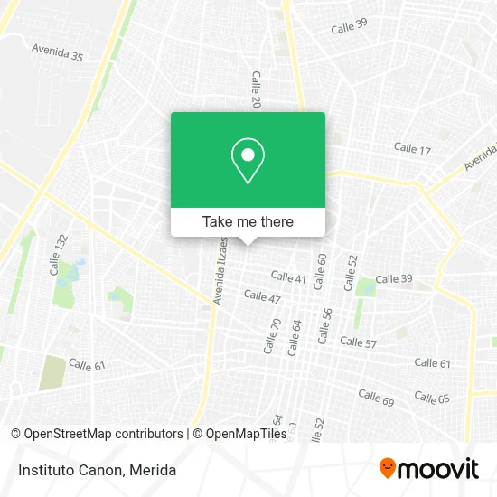 Instituto Canon map