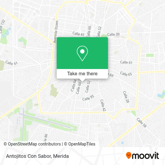 Antojitos Con Sabor map