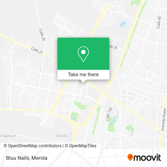 Bluu Nails map