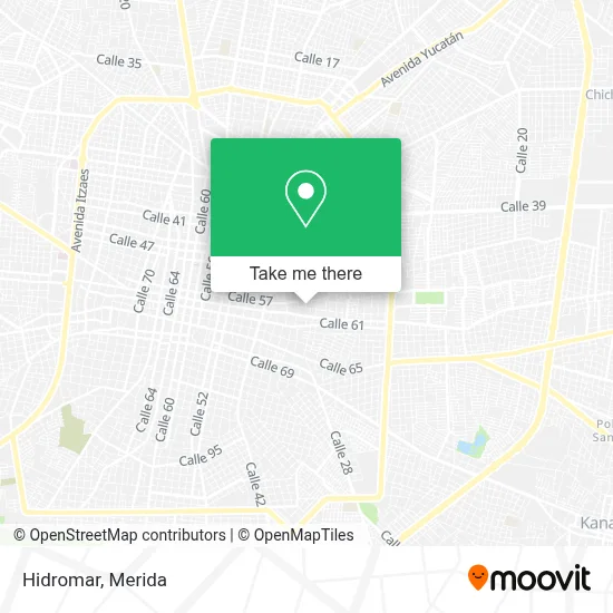 Hidromar map