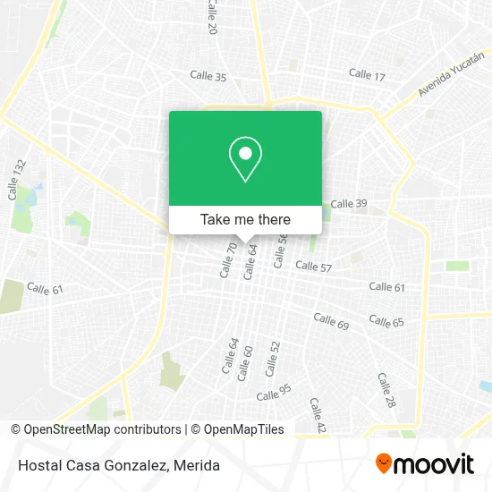 Hostal Casa Gonzalez map