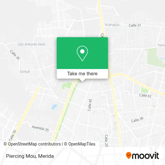 Piercing Mou map
