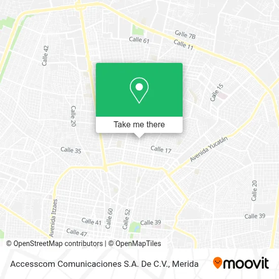 Accesscom Comunicaciones S.A. De C.V. map