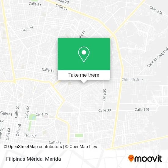 Filipinas Mérida map