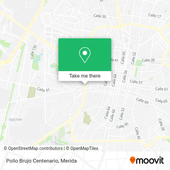 Pollo Brujo Centenario map