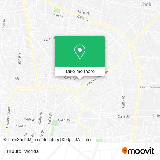 Tributo map
