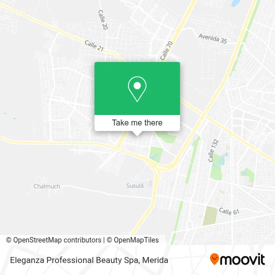 Eleganza Professional Beauty Spa map