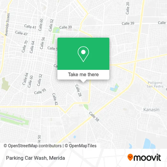 Parking Car Wash map