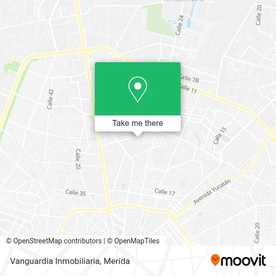 Vanguardia Inmobiliaria map