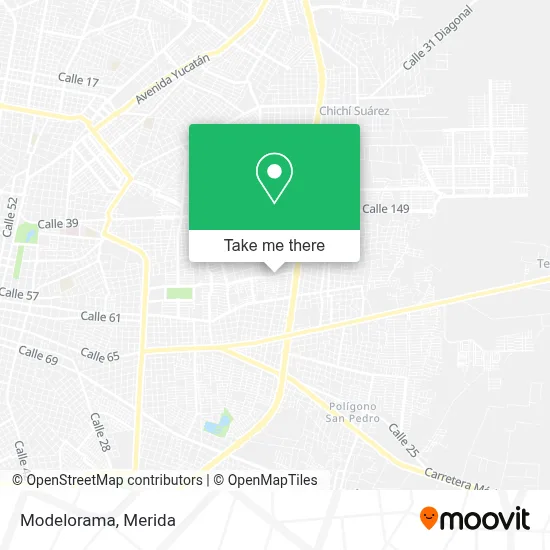 Modelorama map