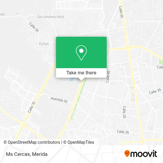 Ms Cercas map