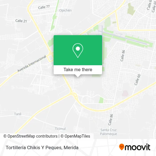 Tortillería Chikis Y Peques map