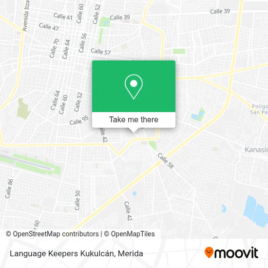 Language Keepers Kukulcán map