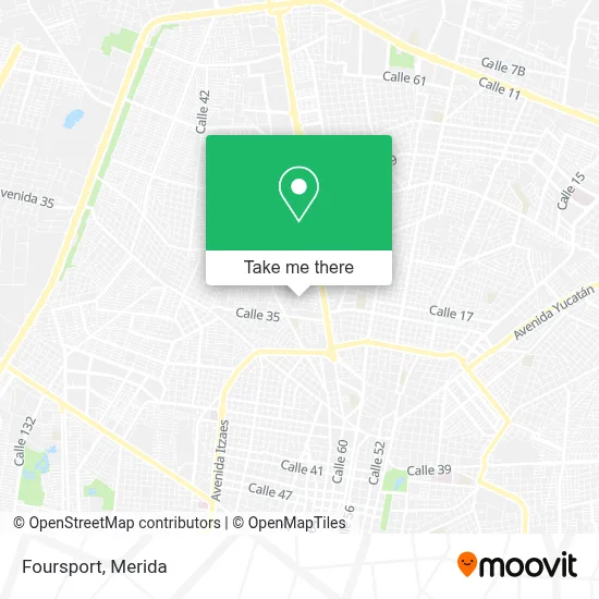 Foursport map