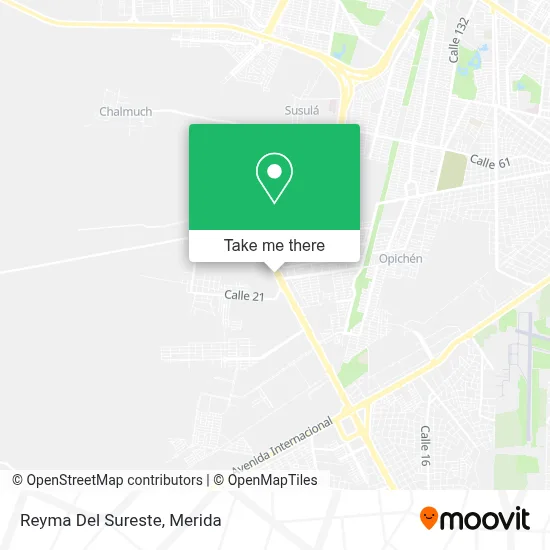 Reyma Del Sureste map